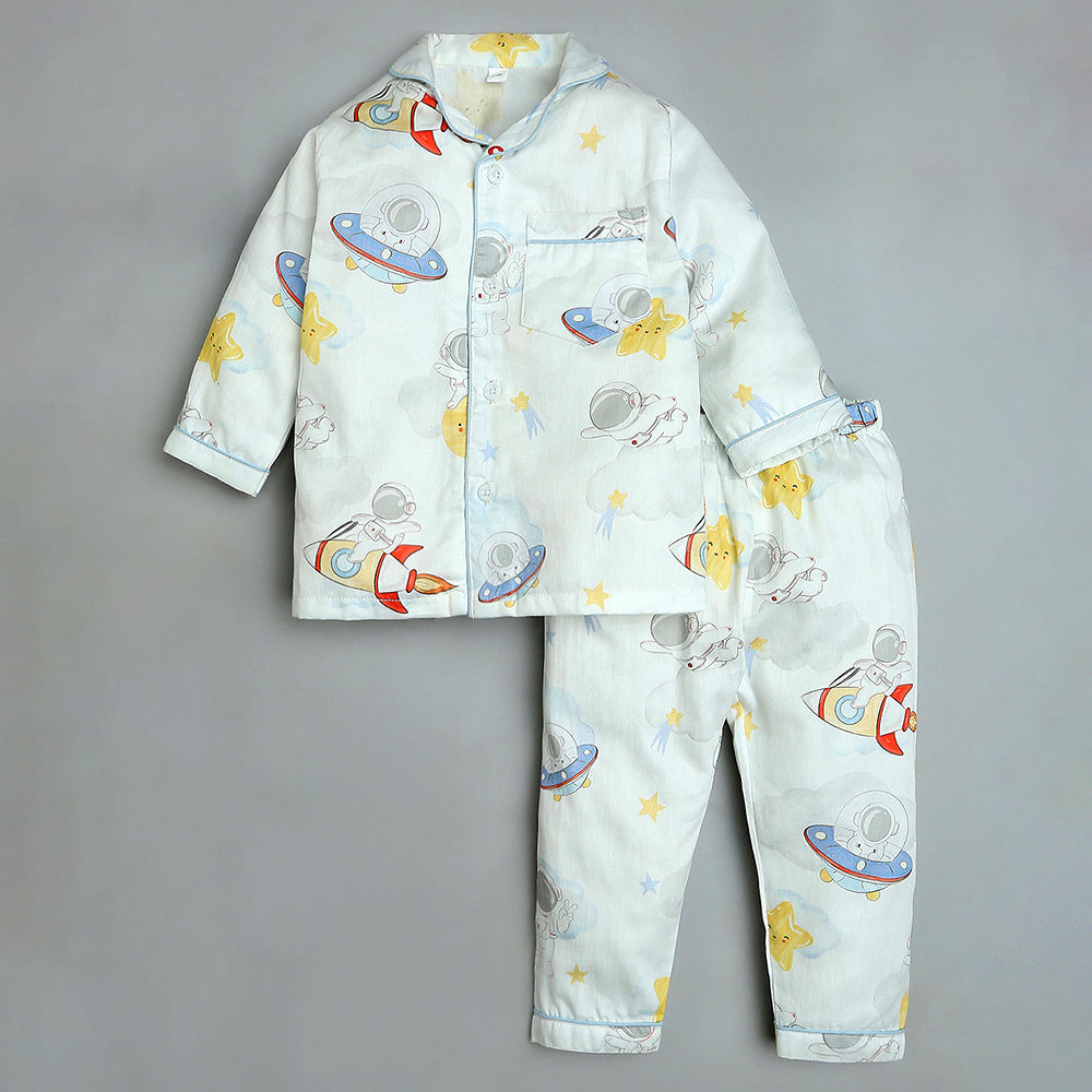 Organic Cotton Night Suit - Nova
