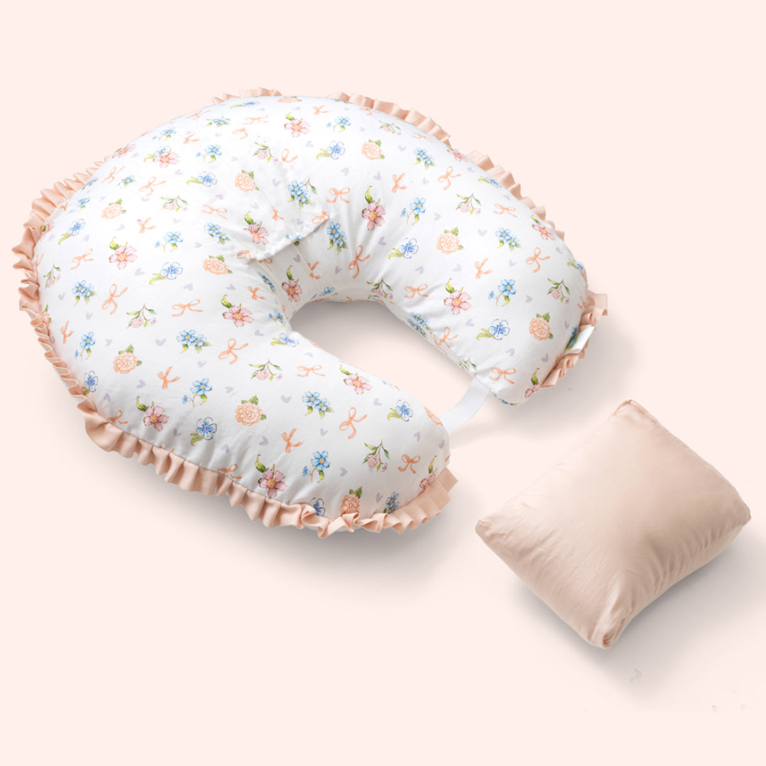 Organic Feeding Pillow + Support Pillow - Heirloom