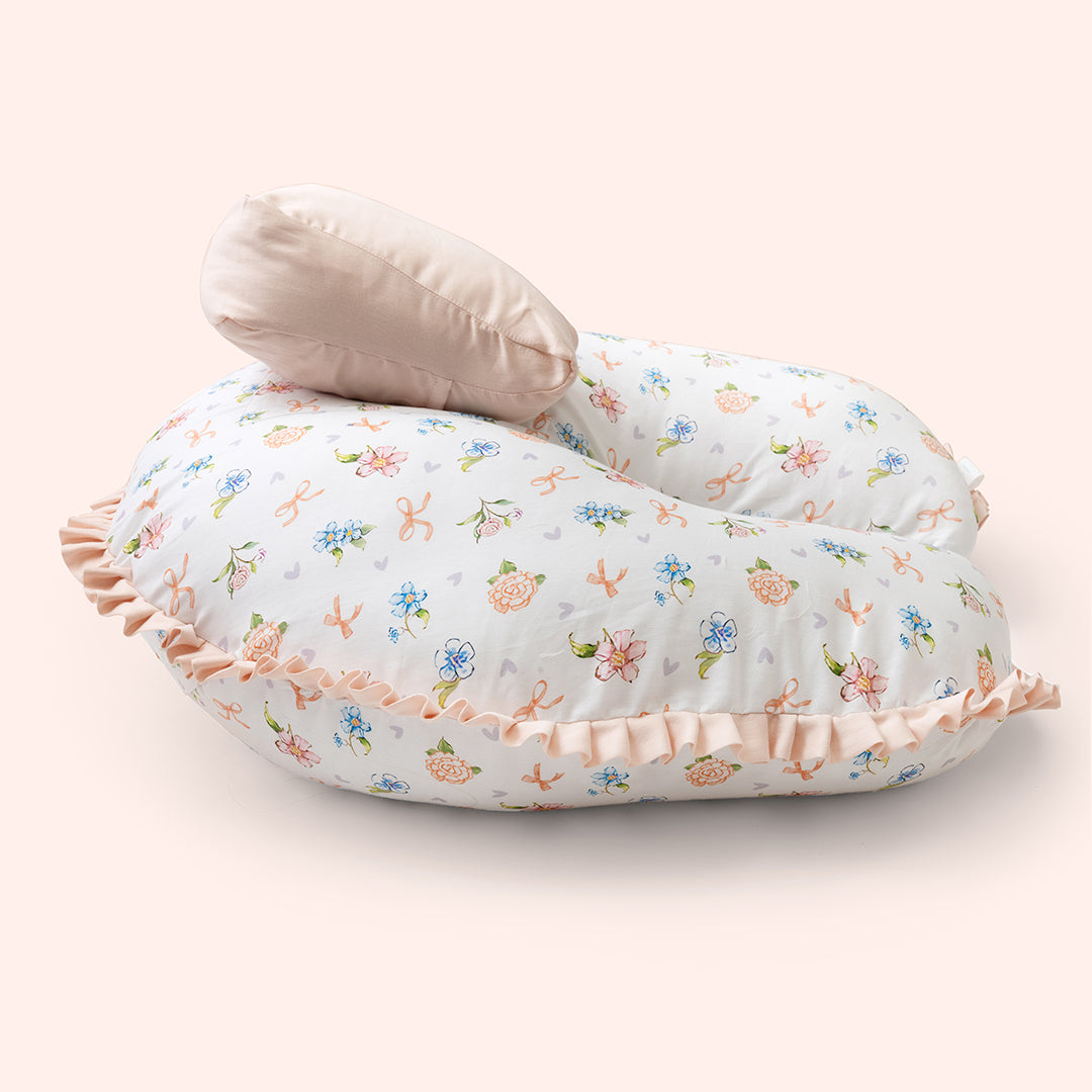 Organic Feeding Pillow + Support Pillow - Heirloom