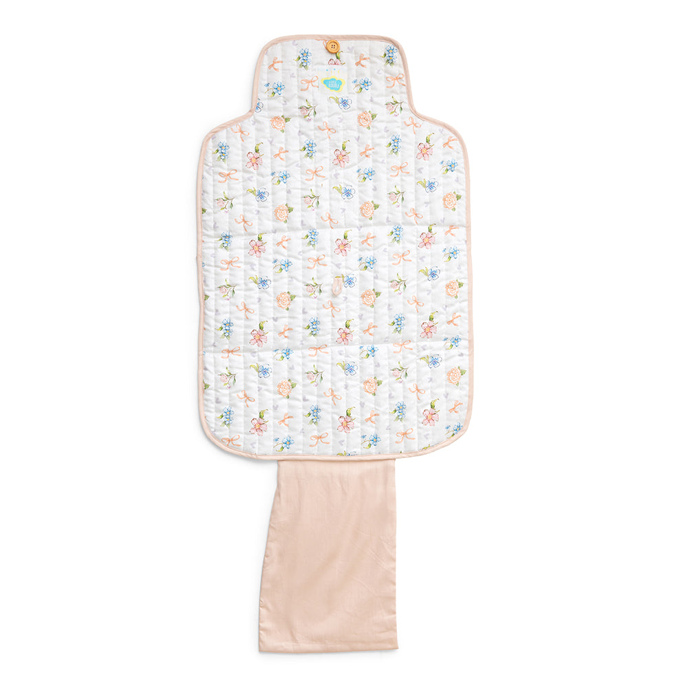 Organic Portable Changing Mat - Heirloom