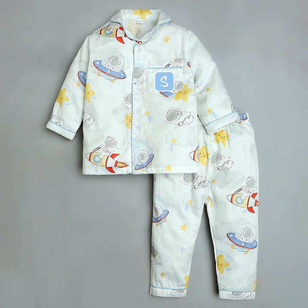 Organic Cotton Night Suit - Nova