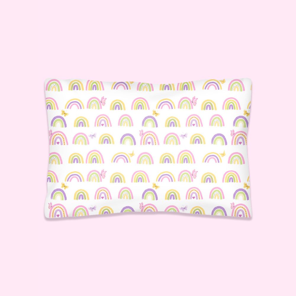 5 Pc Organic Cotton Comforter Set - Rainbow Dreams