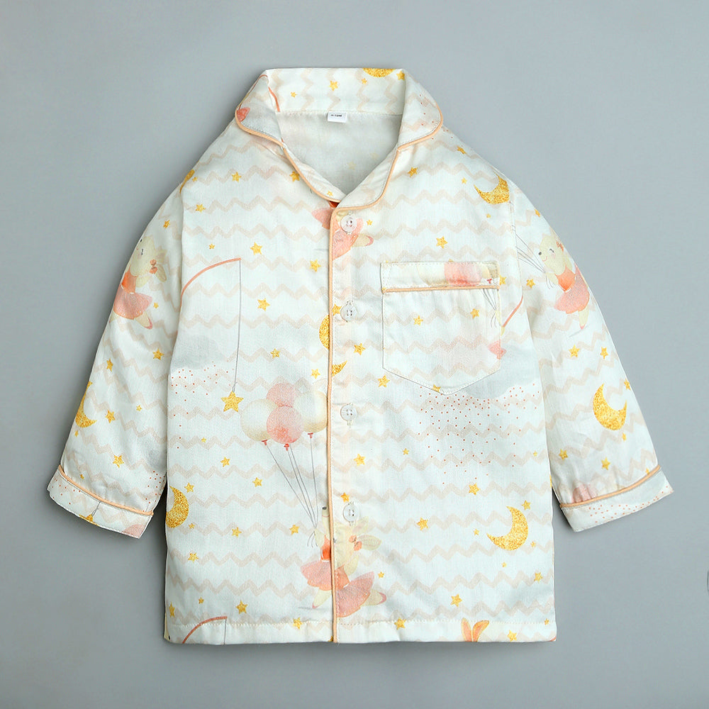 Organic Cotton Night Suit - Day Dream