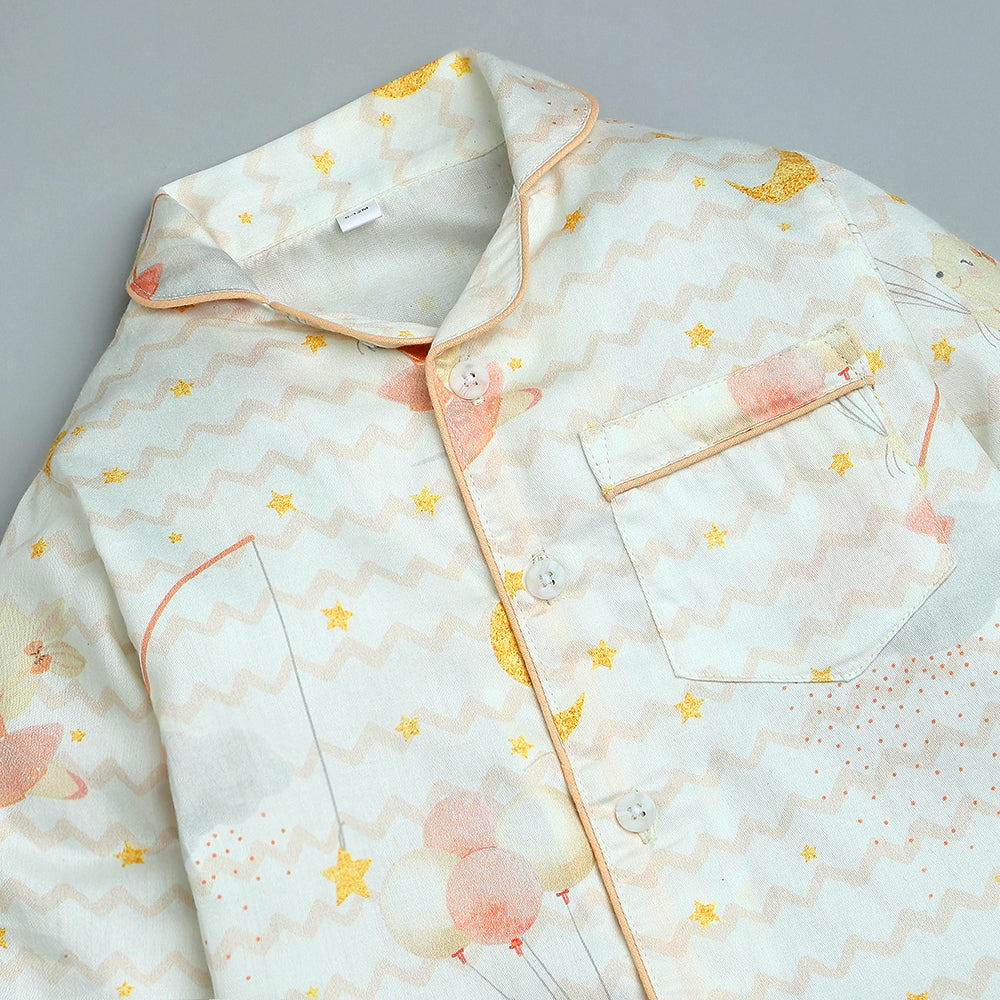 Organic Cotton Night Suit - Day Dream