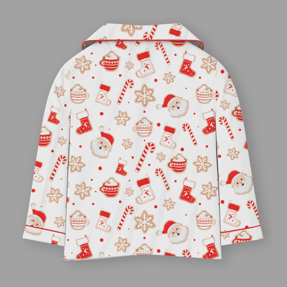 Christmas Cotton Night Suit - Ho Ho Ho