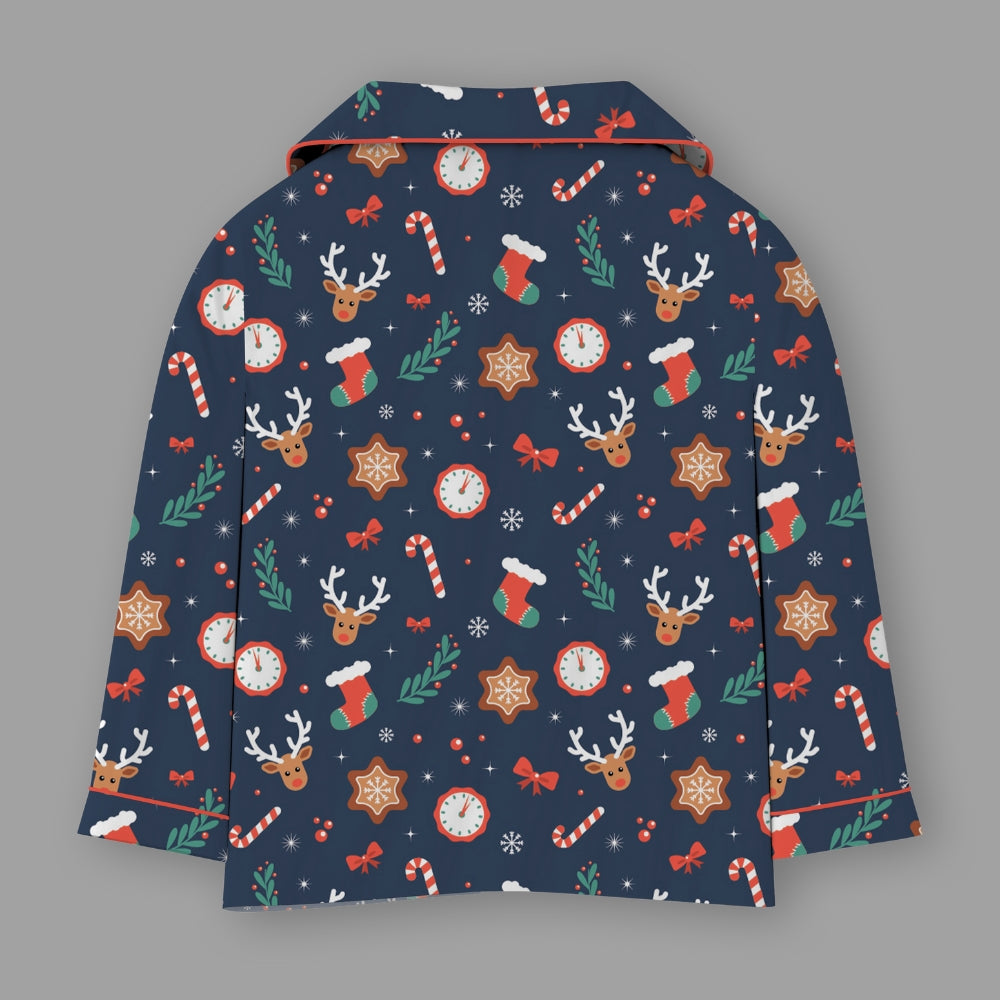 Christmas Cotton Night Suit - Santas Elf