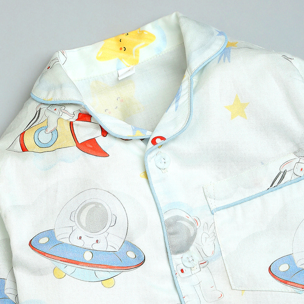 Organic Cotton Night Suit - Nova