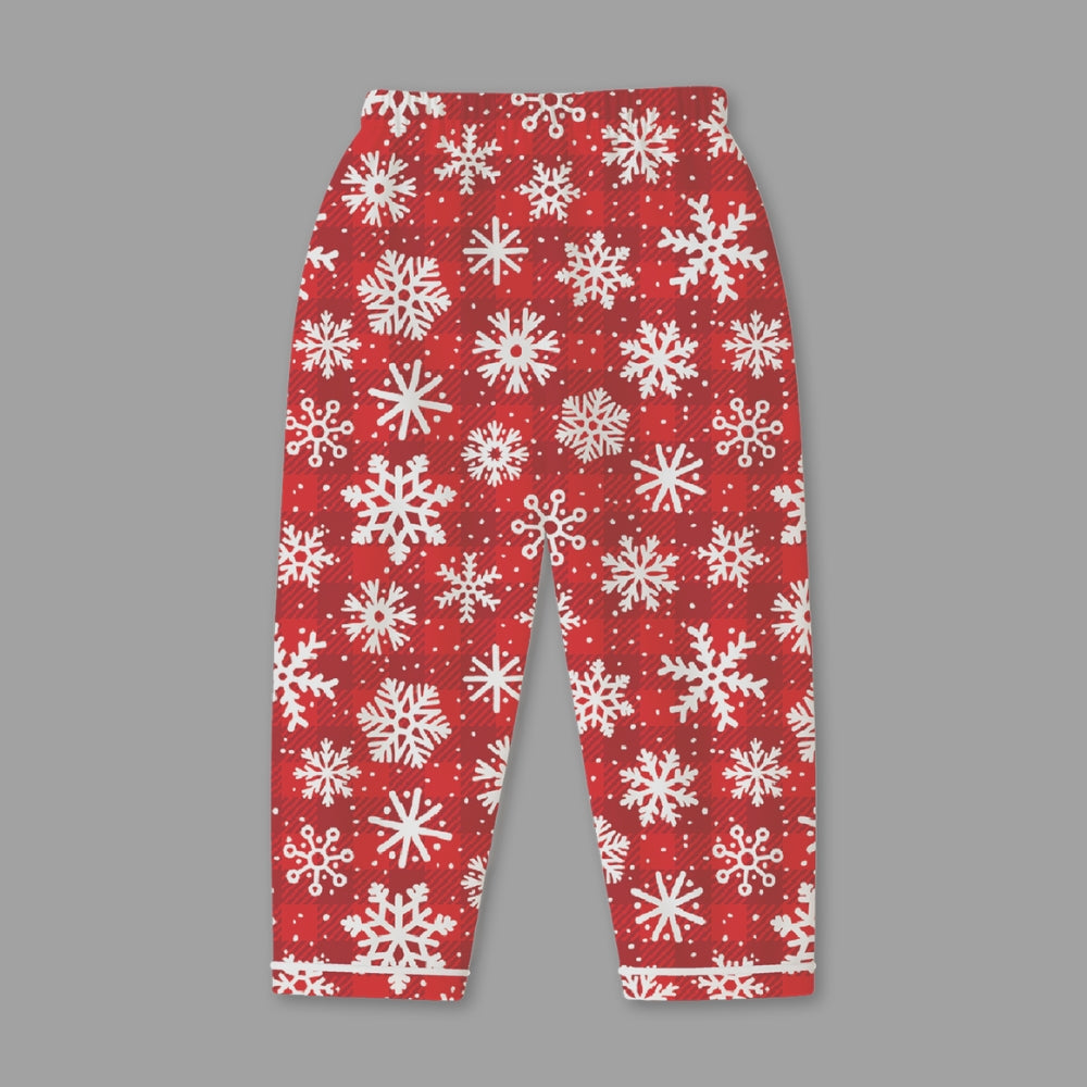 Christmas Cotton Night Suit - Let it Snow