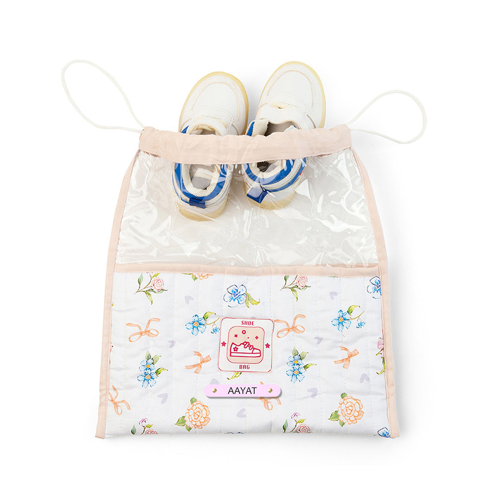 Organic Shoe Bag - Heirloom