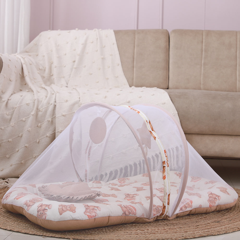 Organic Mosquito Net Set - Cuddle Bear