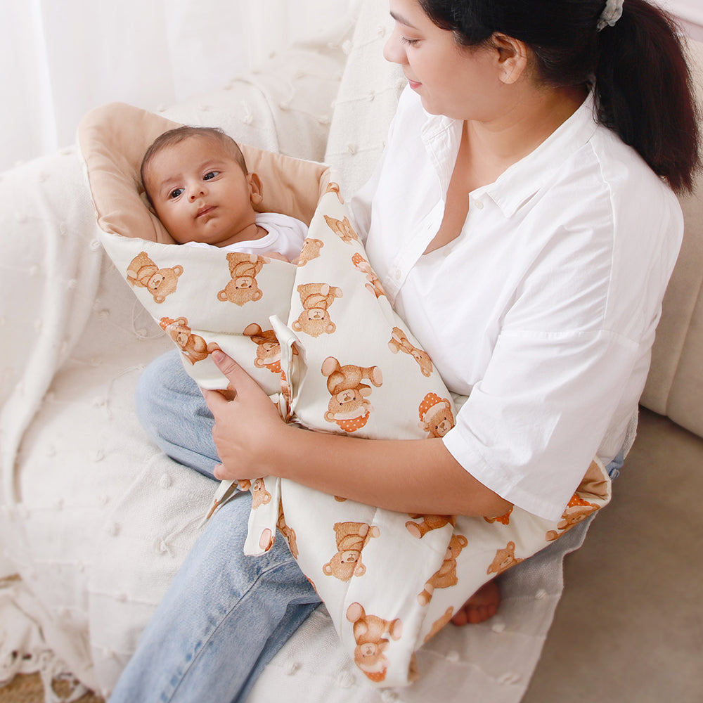 Organic Baby Wrap - Cuddle Bear