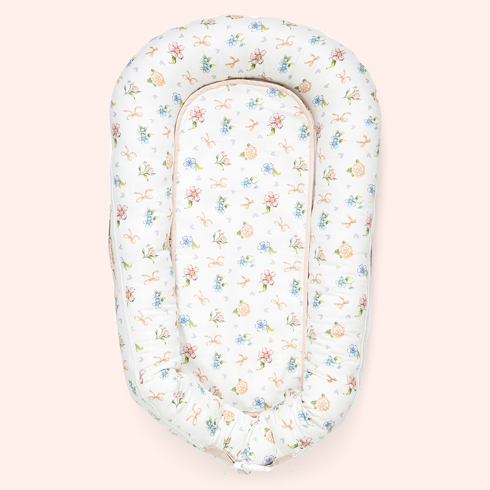 Organic Cocoon Bed Protector - Heirloom