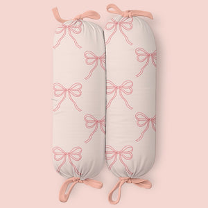 Set of 2 Organic Bolsters - Bella