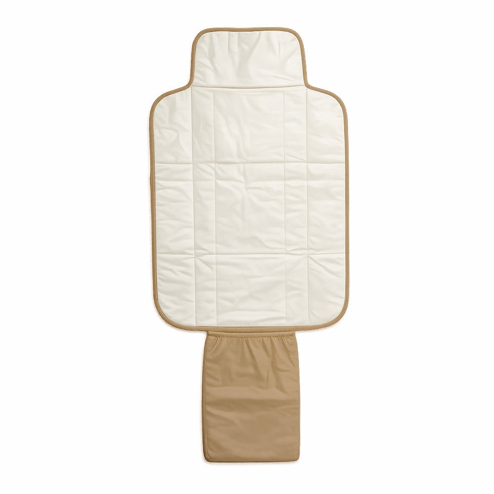 Organic Portable Changing Mat - Beige