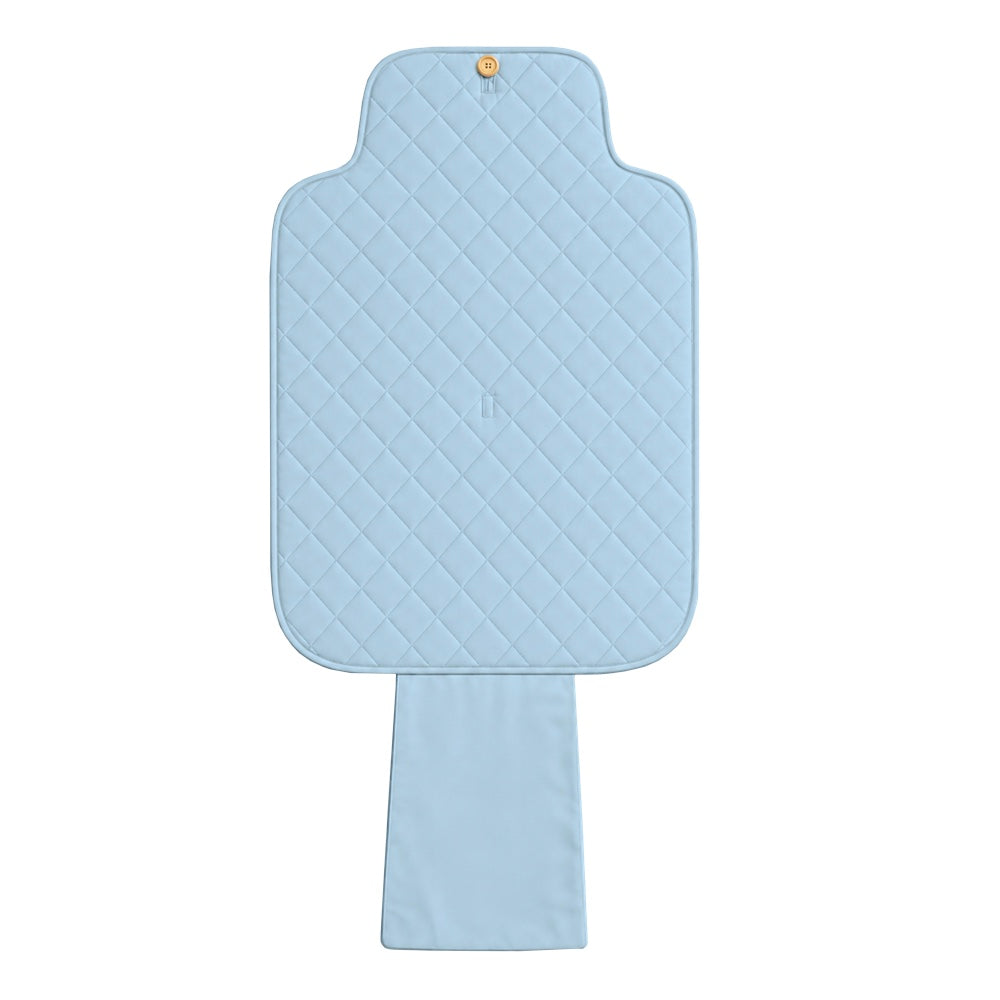 Organic Portable Changing Mat - Blue