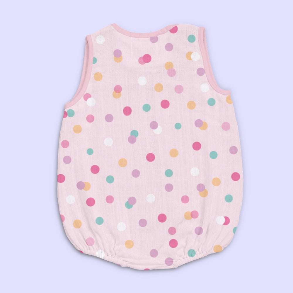 Bamboo Muslin Romper - Confetti