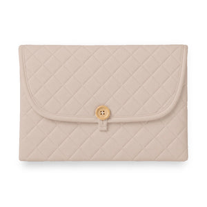 Organic Portable Changing Mat - Cream