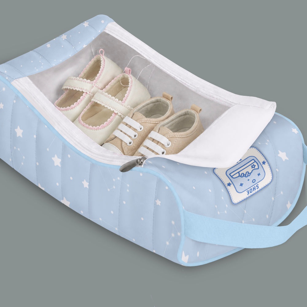 Organic Shoe Bag - Cosmos