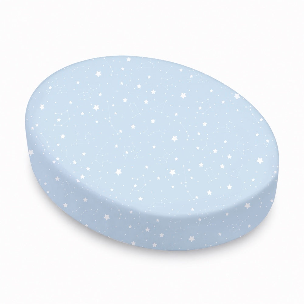 Organic Fitted Sheet - Stokke Sleepi Bed Mini - Cosmos