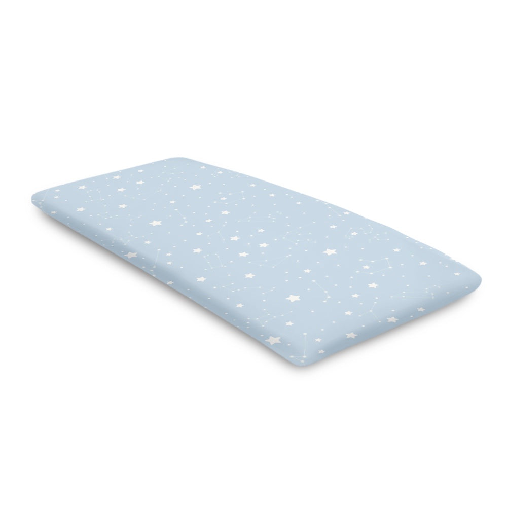 Organic Snuz Pod 5 Fitted Sheet - Cosmos