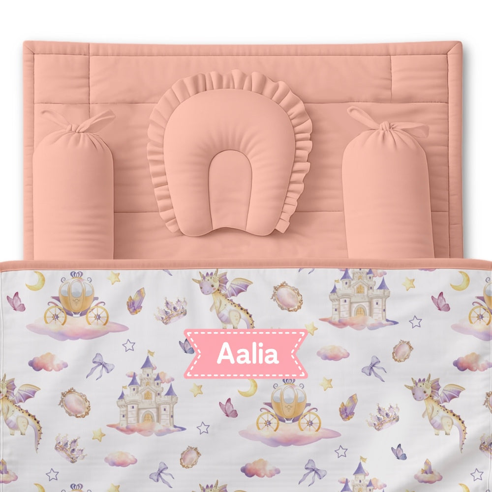 5 Pc Bamboo Muslin Nap Pack - Fairytale