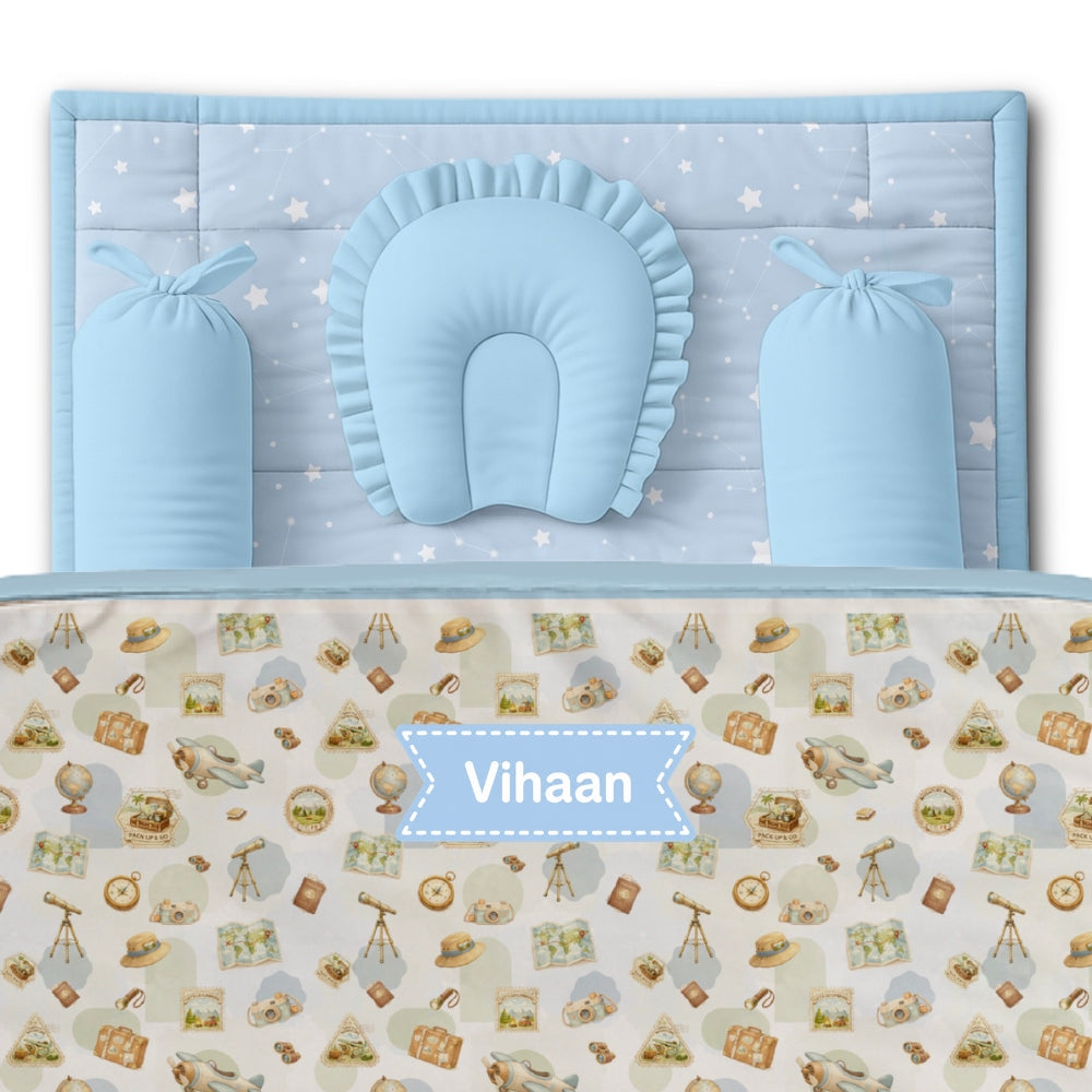5 Pc Organic Nap Pack - Globetrotter