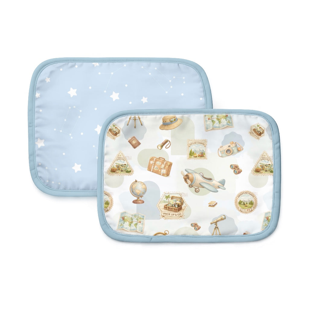 Set of 2 Organic Rai Pillow Cover - Globetrotter