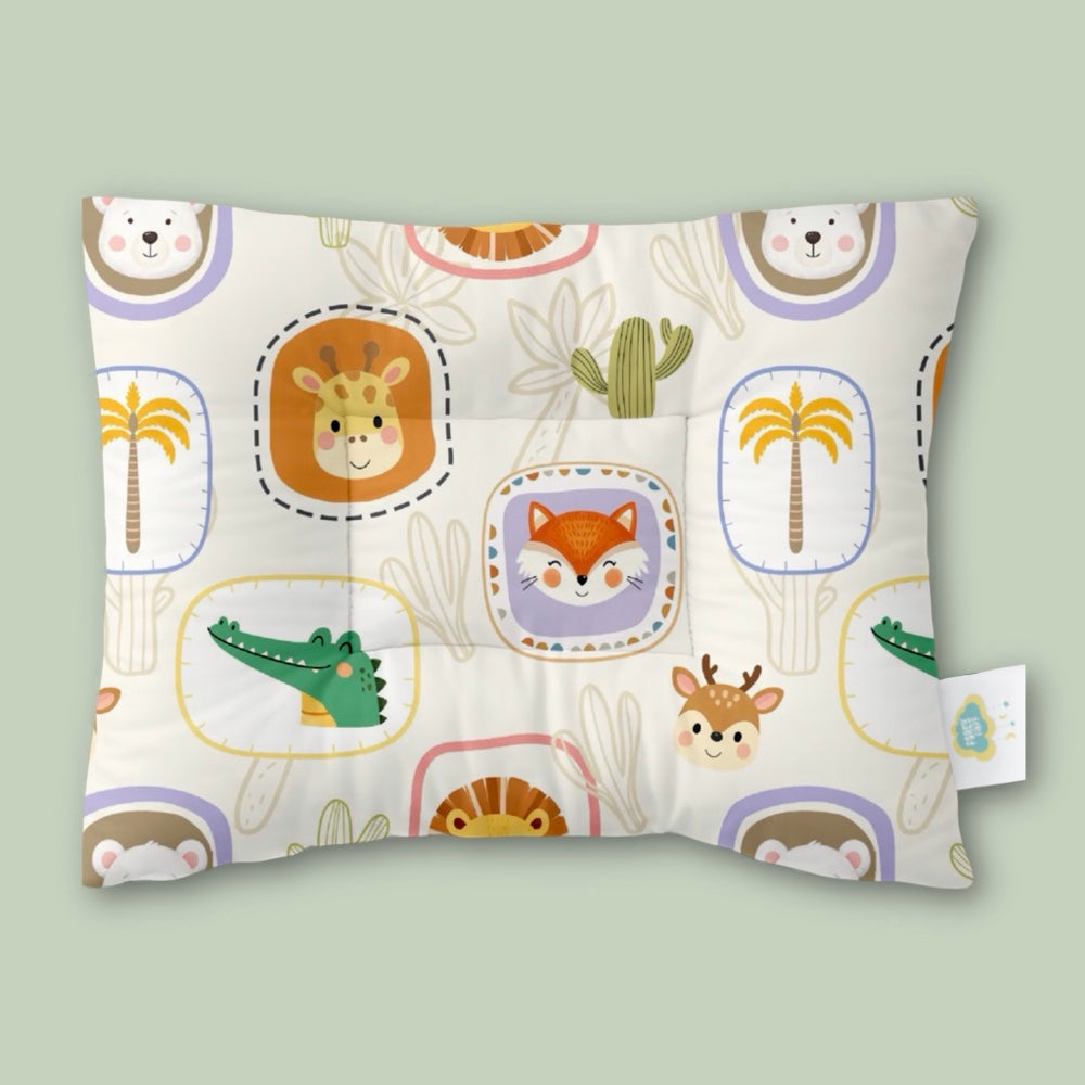 Organic Baby Head Nest - Happy Faces