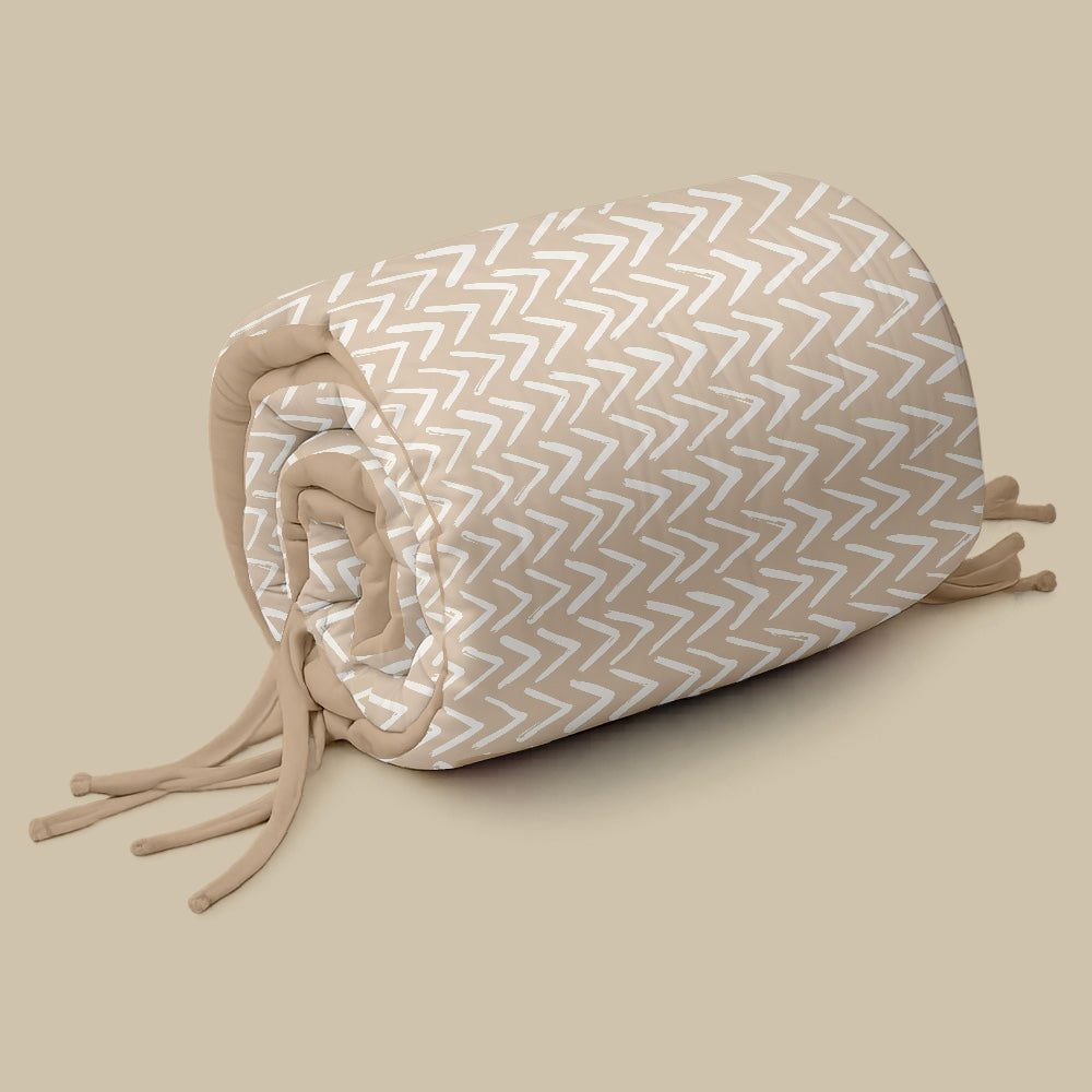 Organic Half Cot Bumper - Little Nest