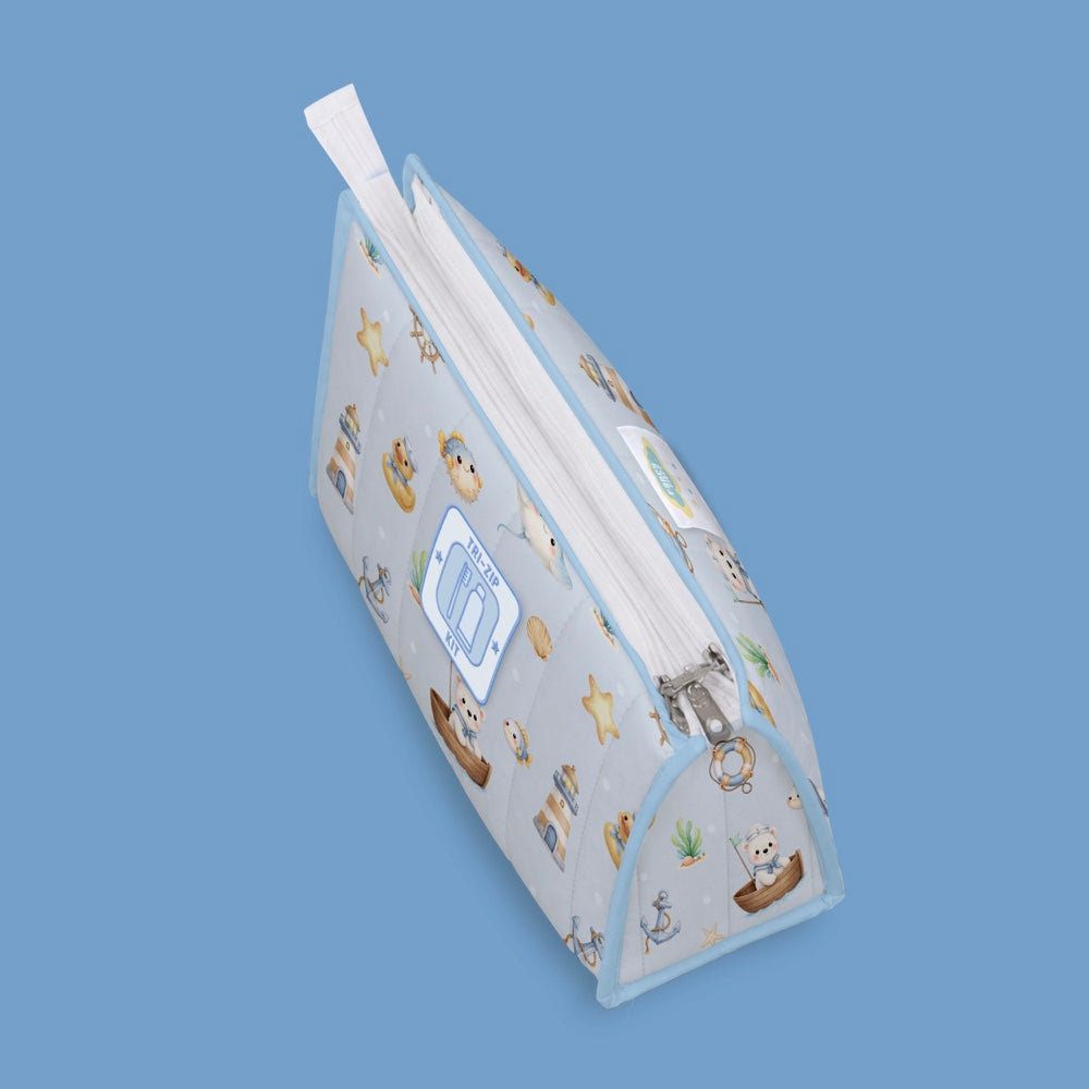 Organic Tri-Zip Utility Kit - Ocean Pals