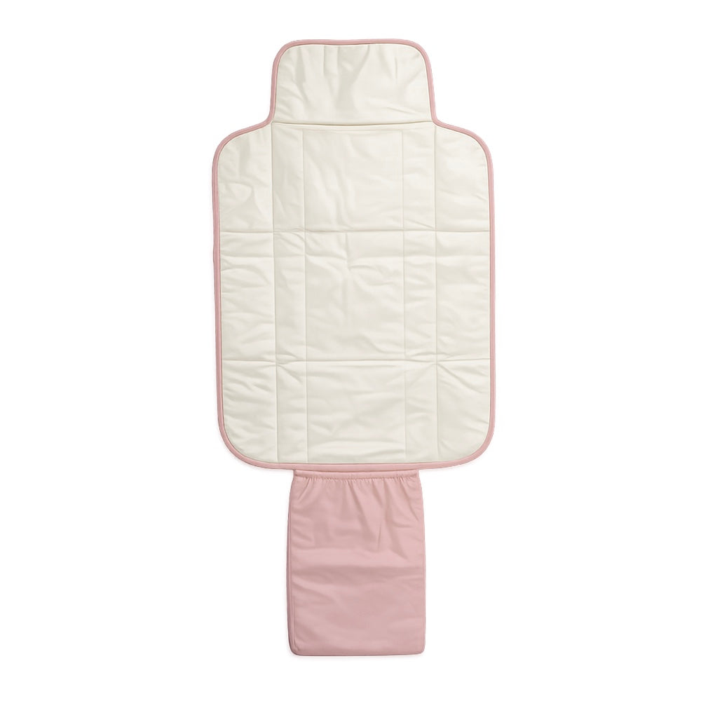 Organic Portable Changing Mat - Pink