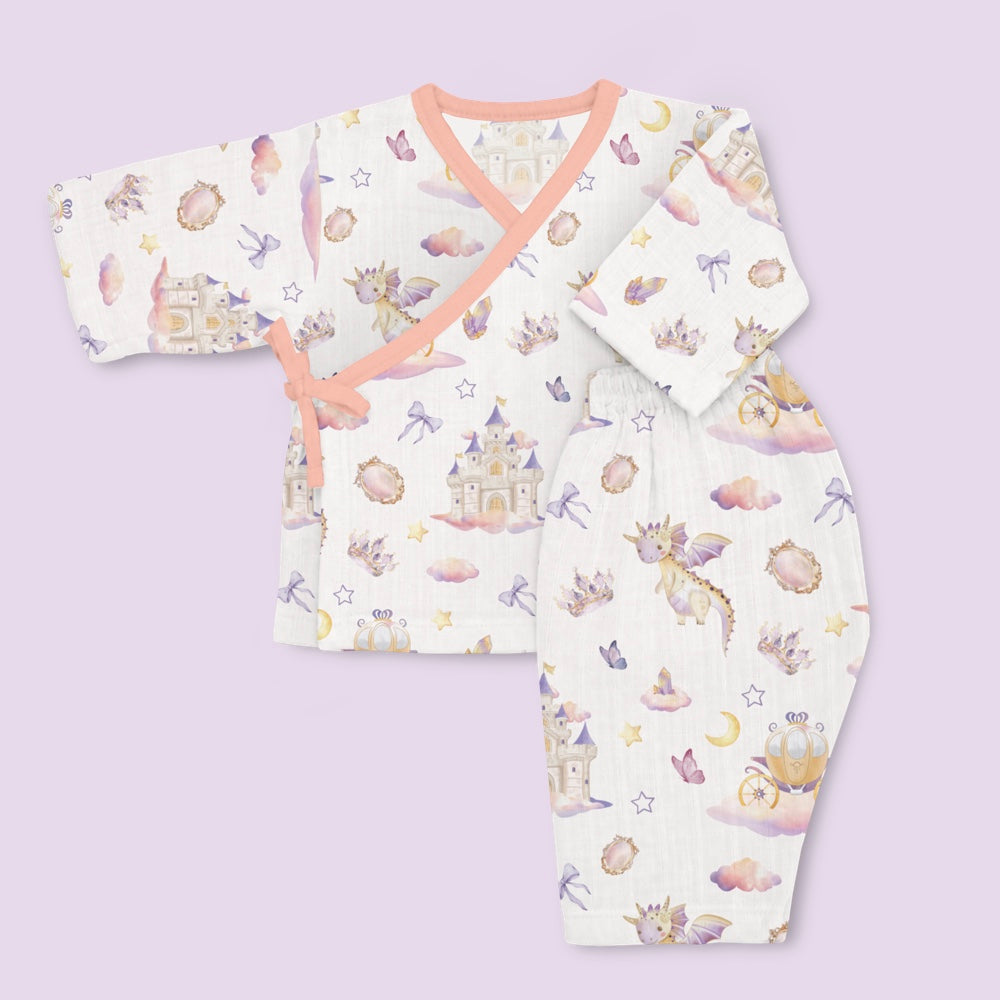 Bamboo Muslin First Days Set - Princess