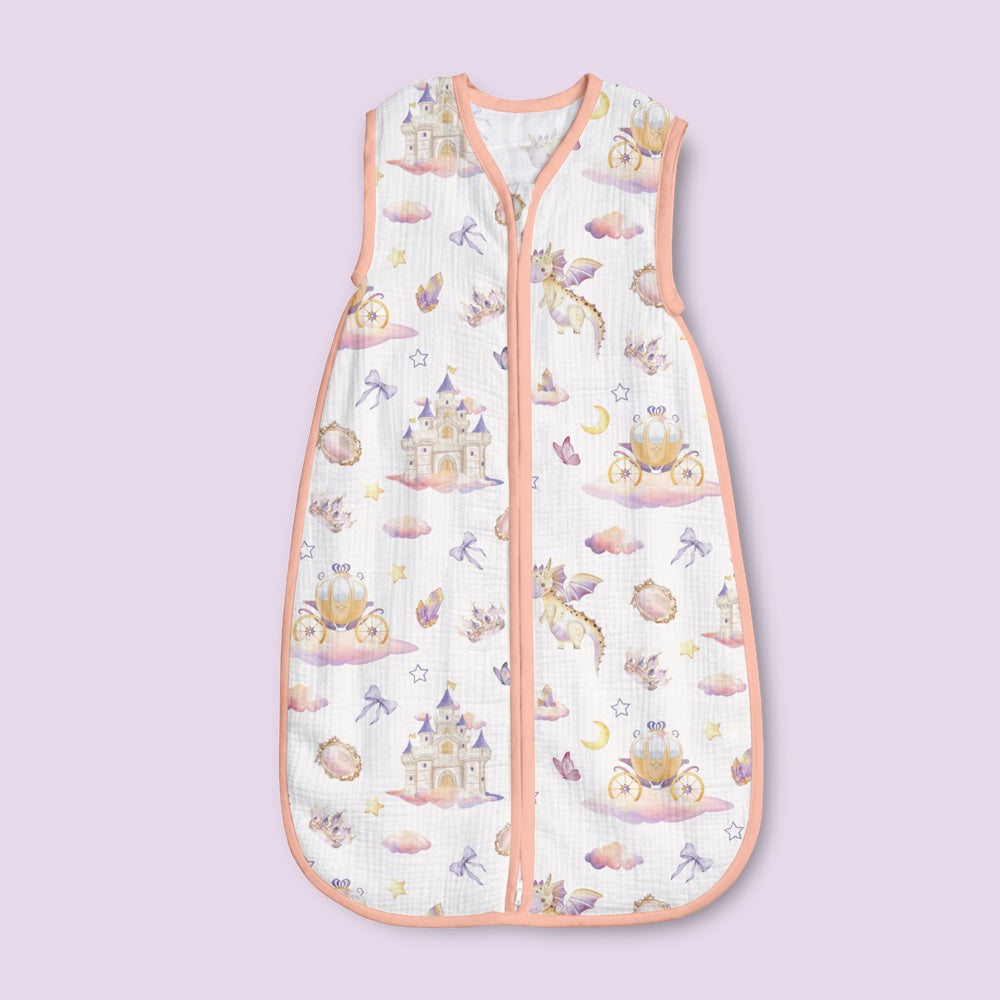 Bamboo Muslin Sleeping Bag - princess