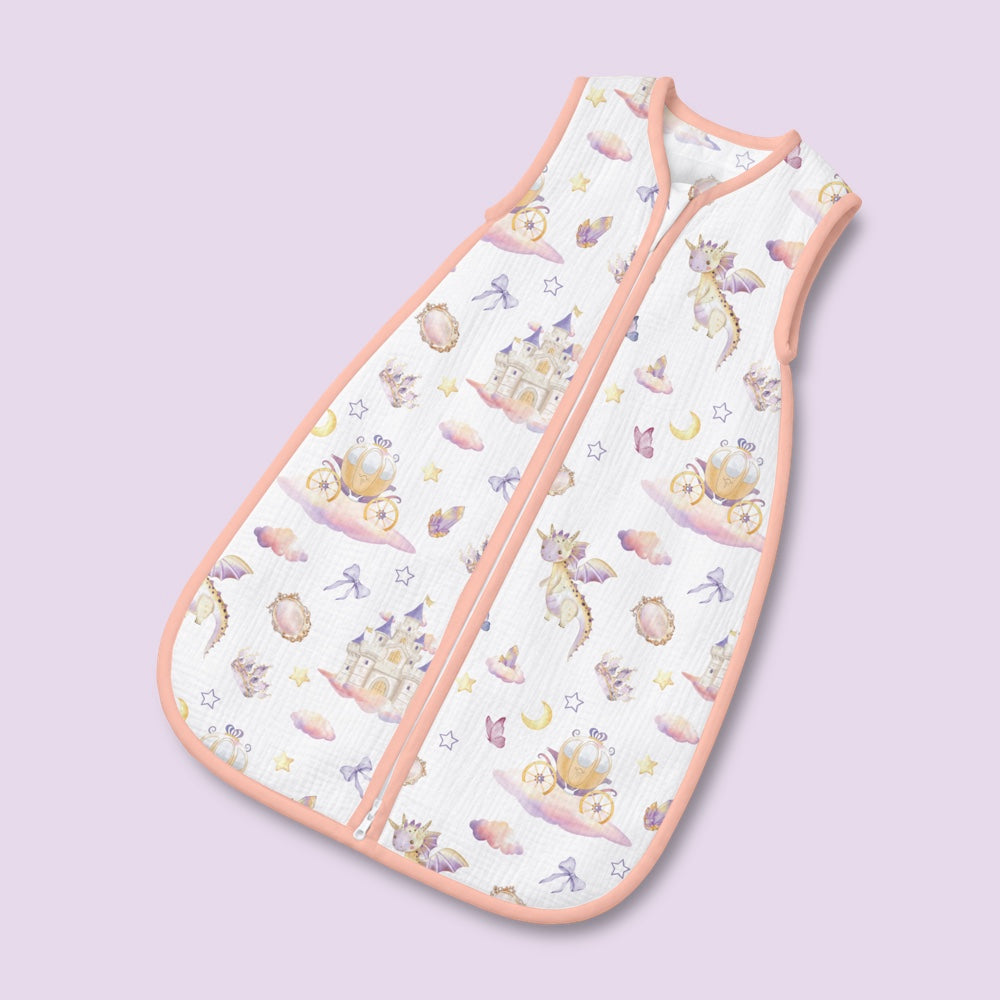 Bamboo Muslin Sleeping Bag - princess