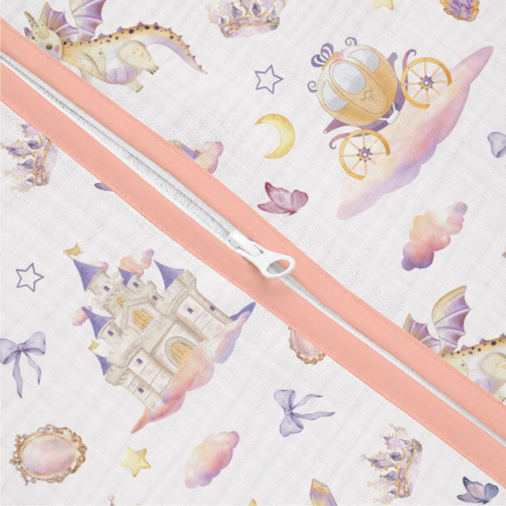 Bamboo Muslin Sleeping Bag - princess