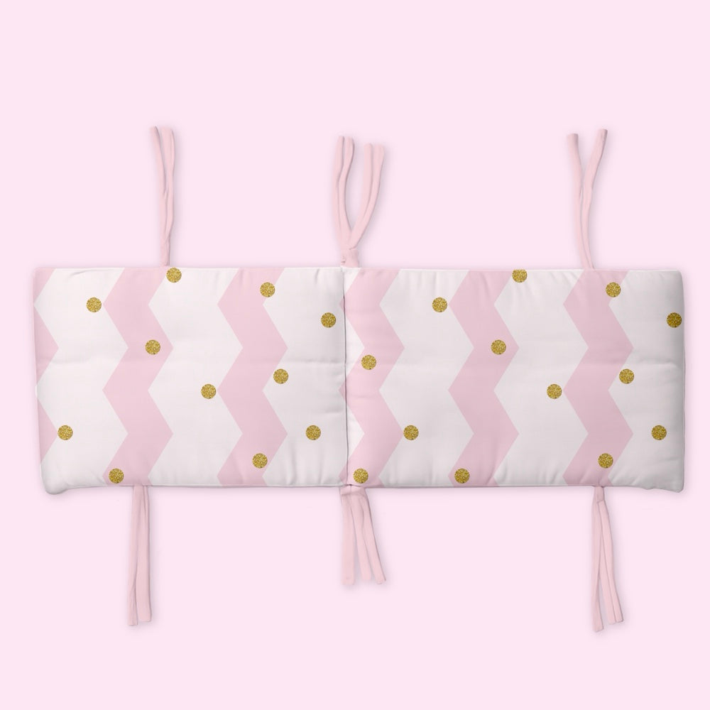Organic Half Cot Bumper - Sugarcube