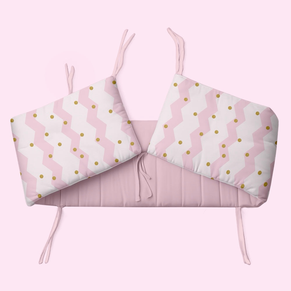 Organic Full Cot Bumper - Sugarcube