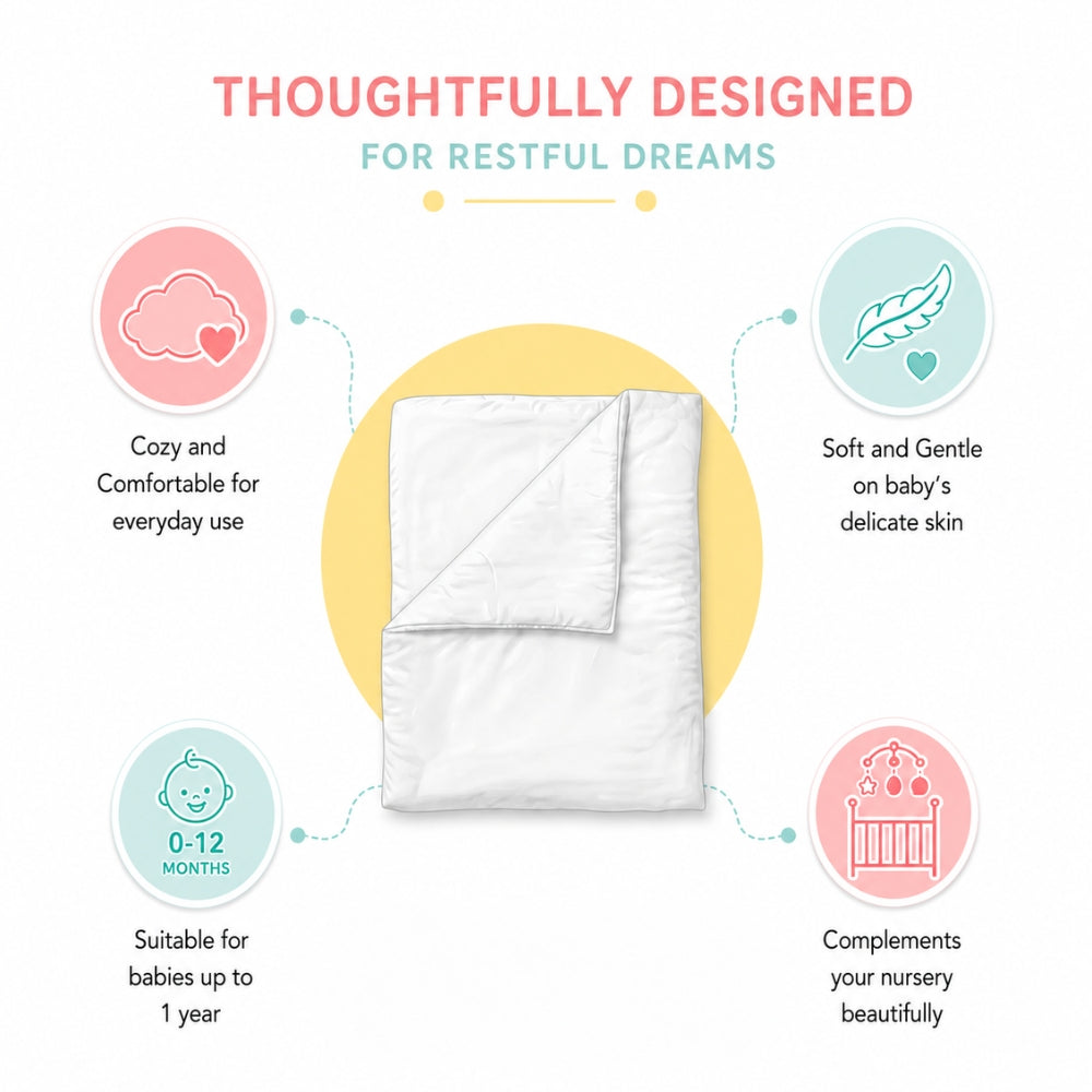 Organic Toddler Comforter -Serafina