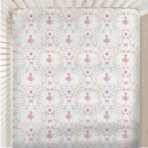 Organic Cot Sheet- Serafina