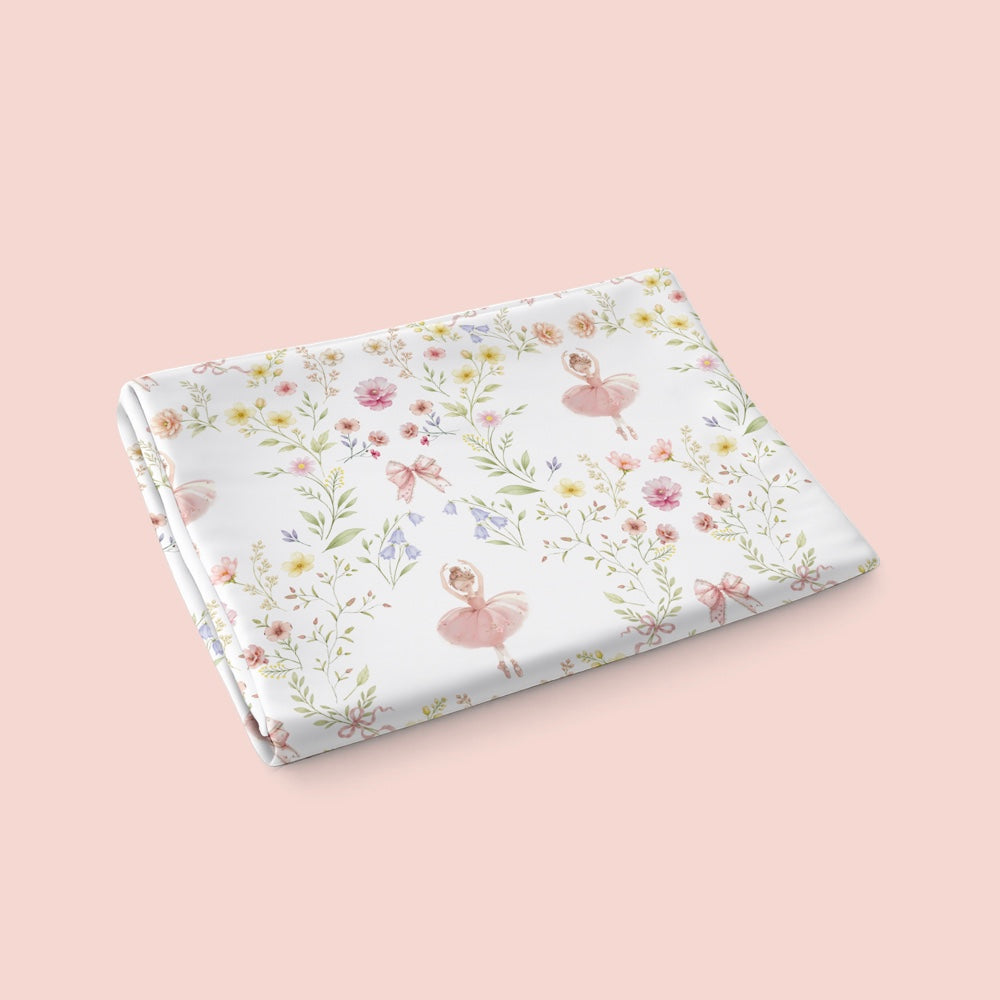 Organic Cot Sheet- Serafina