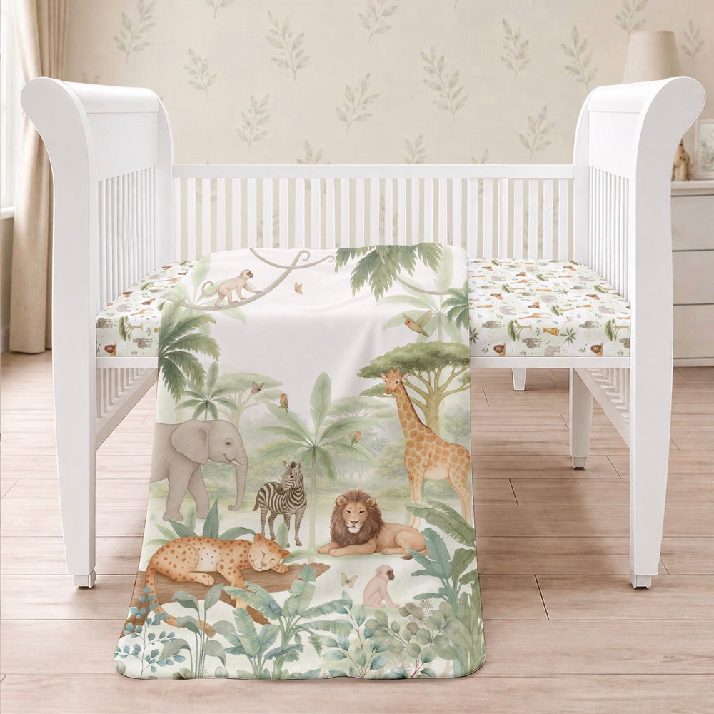 Organic Toddler Comforter - Savannah