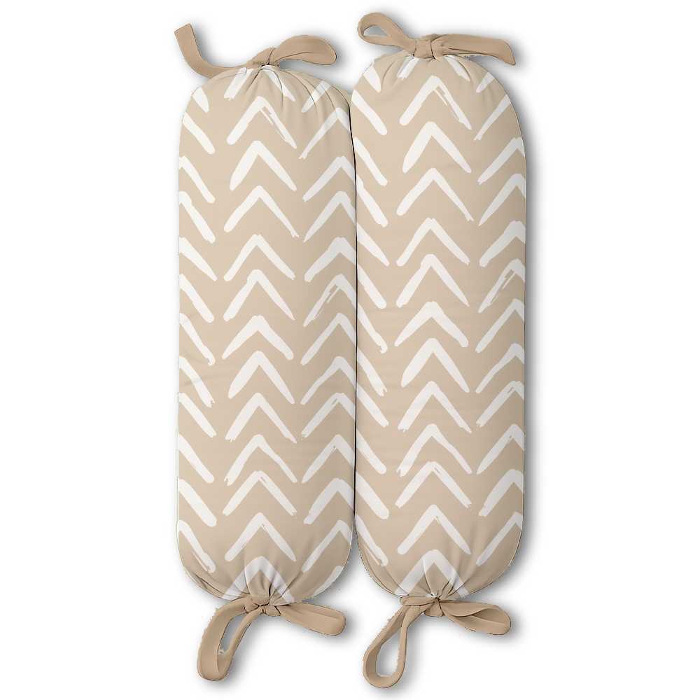 7 Pc Organic Cot Bedding Set - Savannah