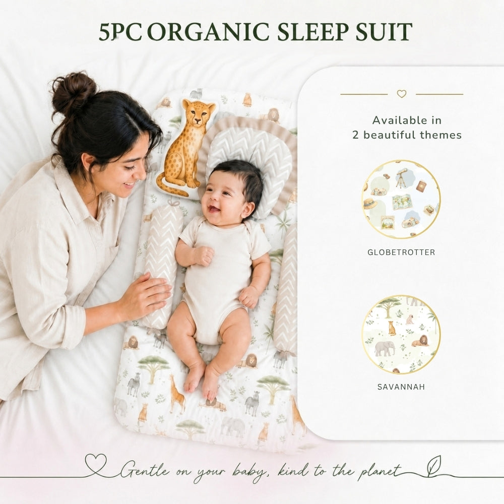 5 Pc Organic Sleep Suite - Savannah
