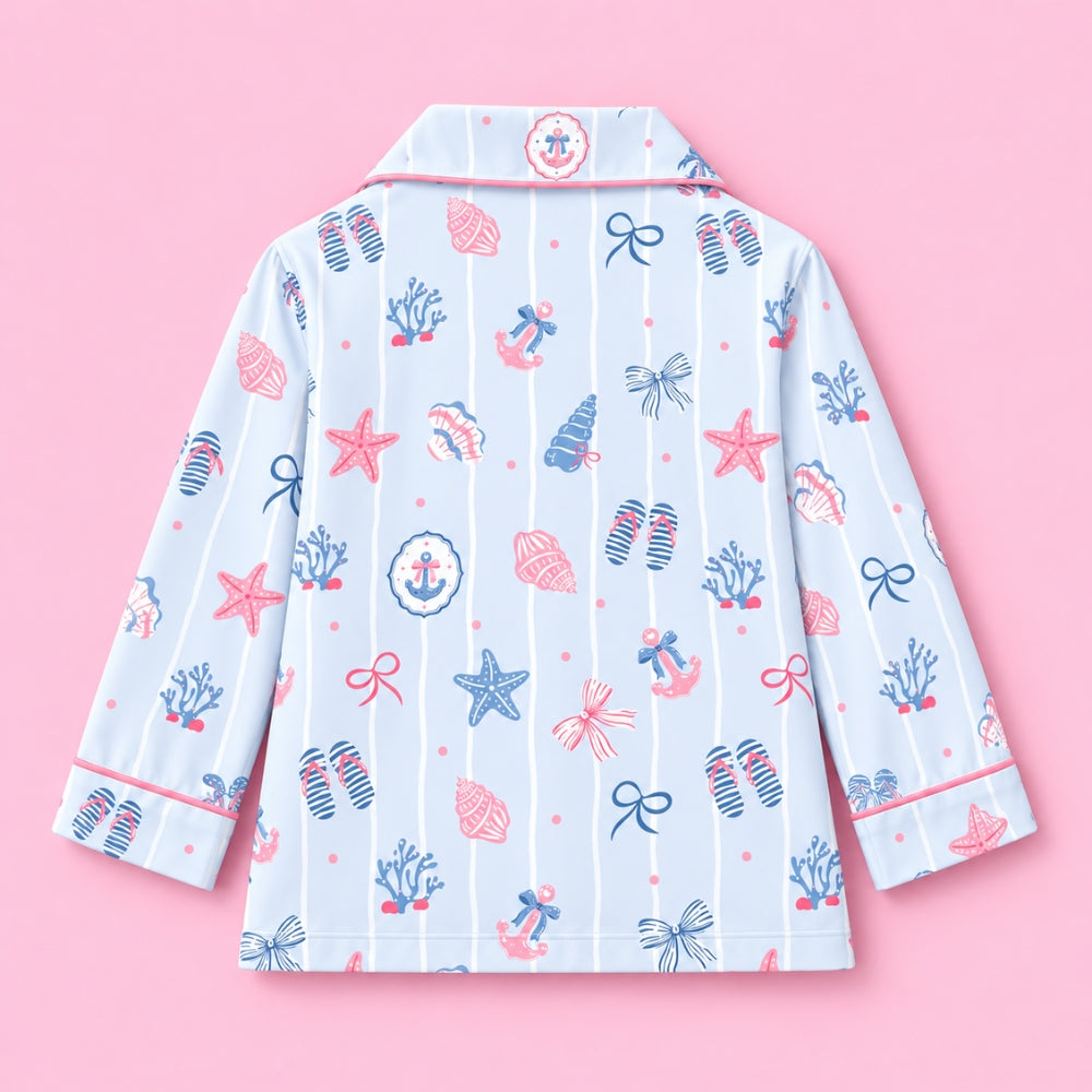 Pure Cotton Night Suit - Vacay Mode