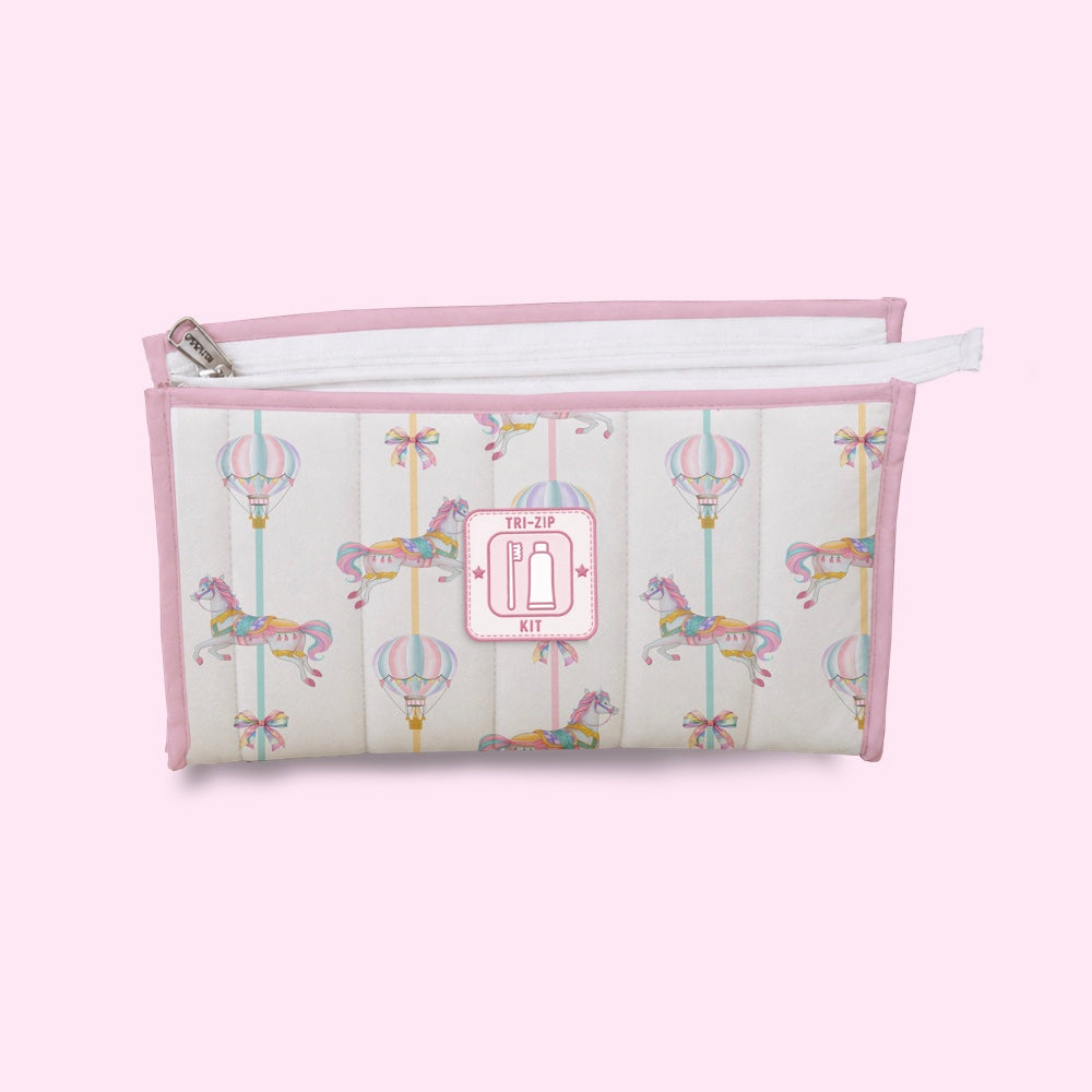 Organic Tri-Zip Utility Kit - Wonderland