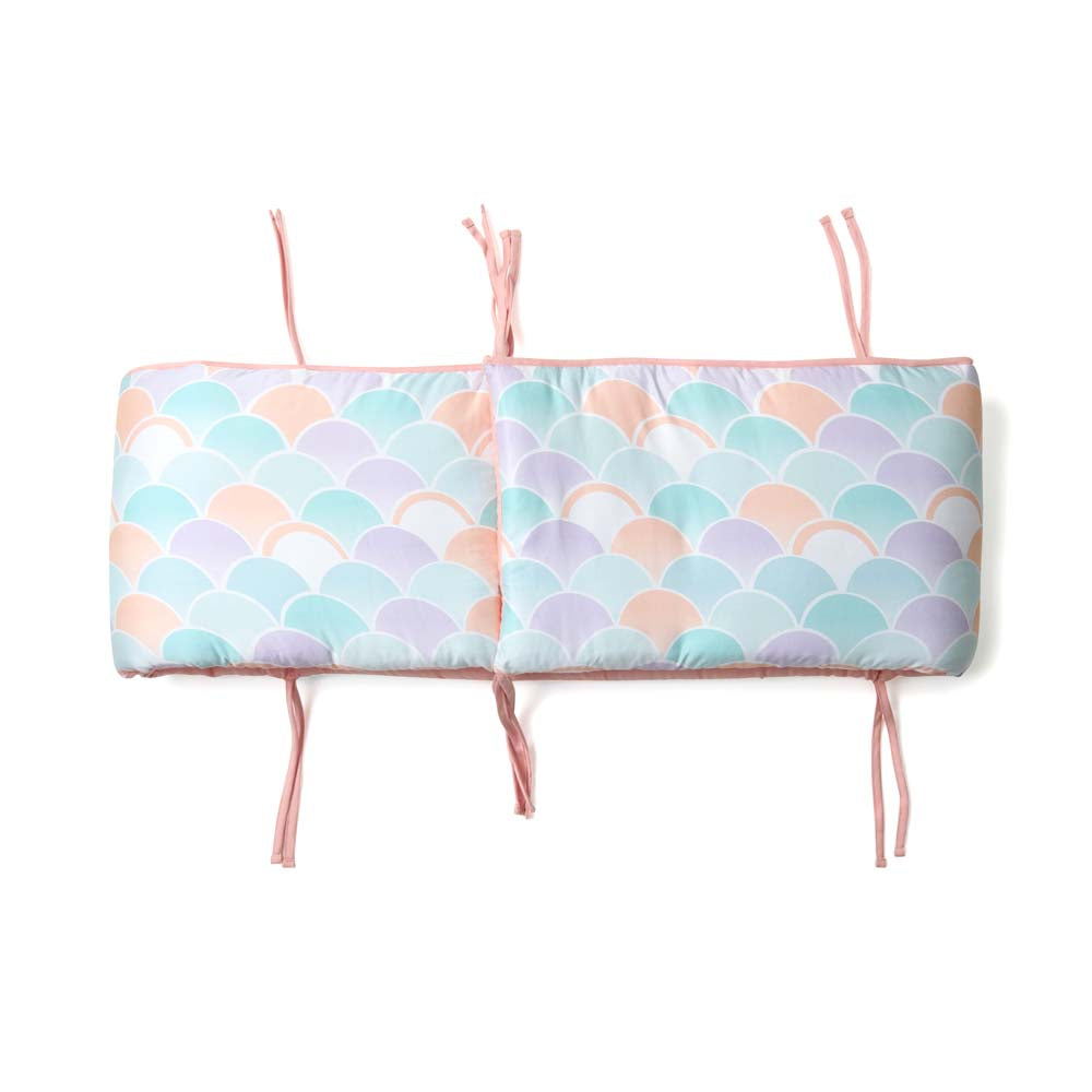 7 Pc Organic Baby Cot Bedding Set- Sea Fantasy