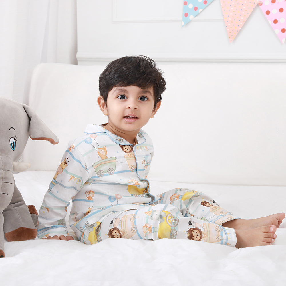 Organic Night Suit - Joy Ride