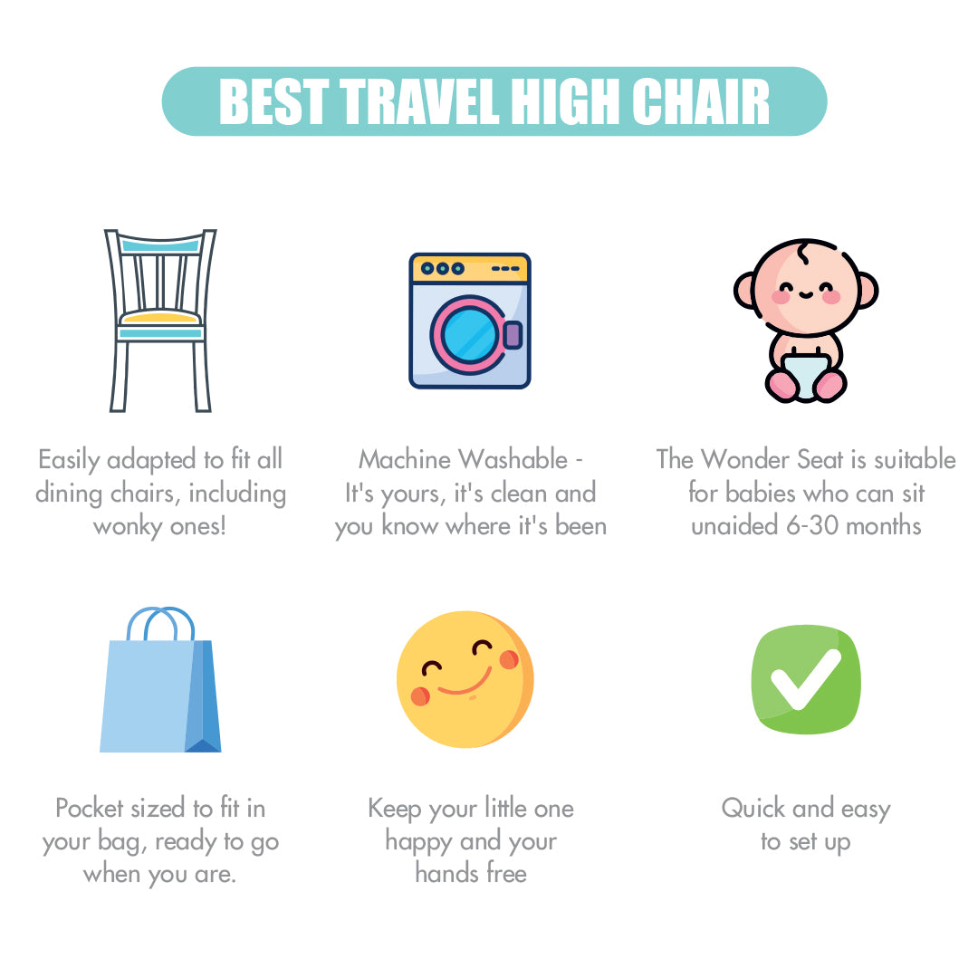 Wonder Seat - Portable Baby Seat - Woodland