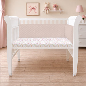 Organic Half Cot Bumper - Cream