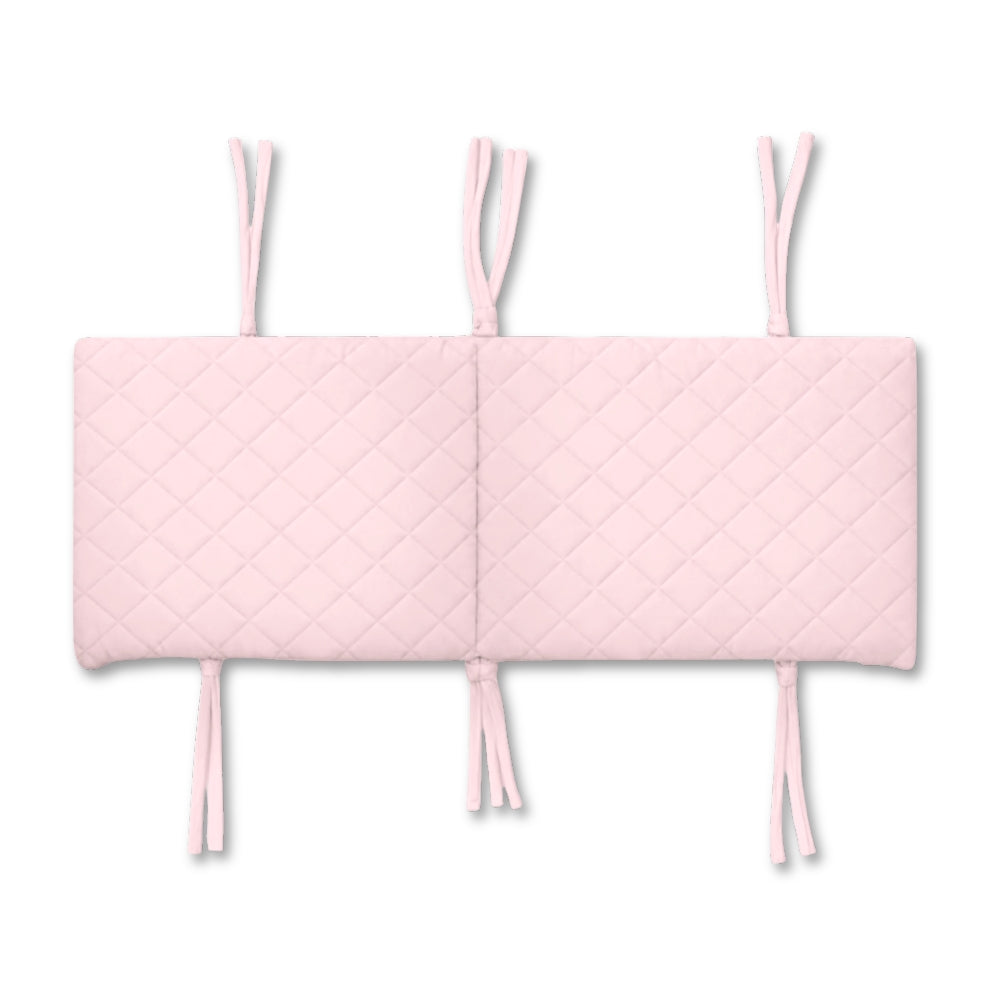 Organic Full Cot Bumper - Pink